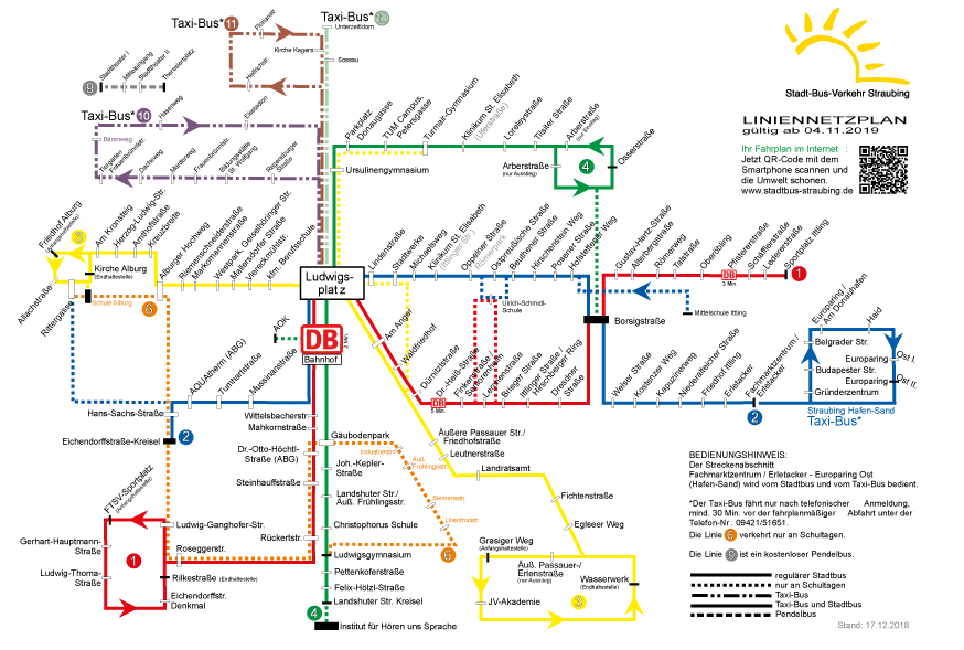 Fahrpläne Verkehr Stadtwerke Straubing